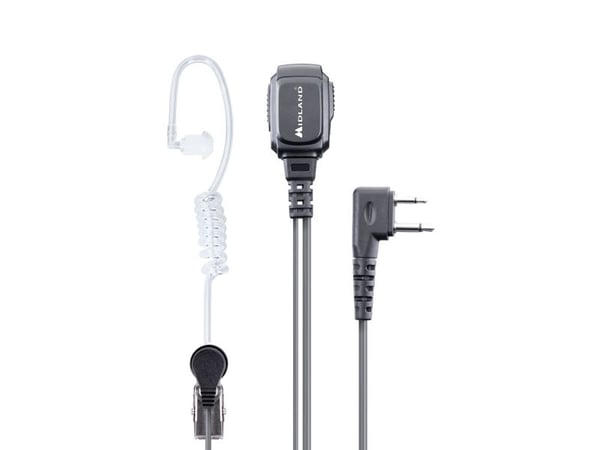 Midland MA31 L Pro, Headset, Midland, Svart, Transparent