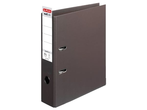 Herlitz maX.file, A4, Oppbevaring, Polypropylen (PP), Brun, Jekk, 1 stykker