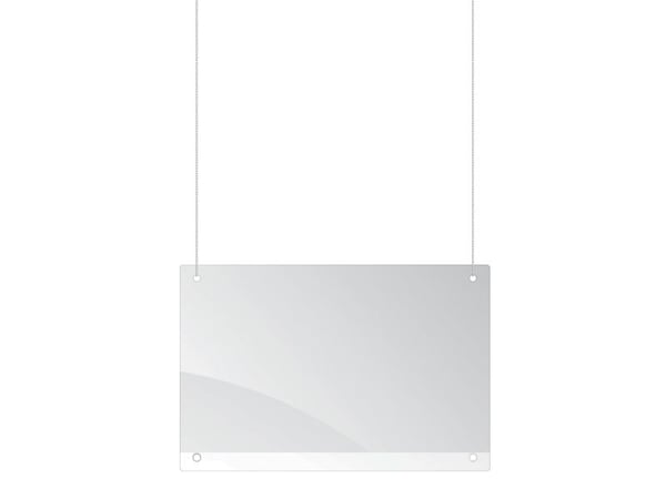 Franken SPA6510, Gjennomsiktig, Akryl glass, 1000 x 650 mm, 1000 mm, 650 mm, 2 mm