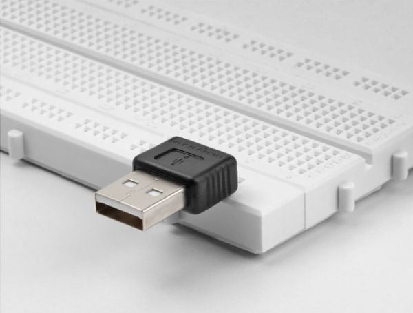 Delock - USB-adapter - USB (hann) rett til 4-stifts vinklet - USB 2.0 - 5 V - 500 mA