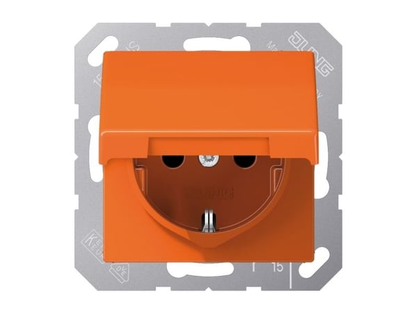 JUNG 1790RTR, Tyyppi F, -5 - 45 °C, Muovi, 50/60 Hz, 1 kpl