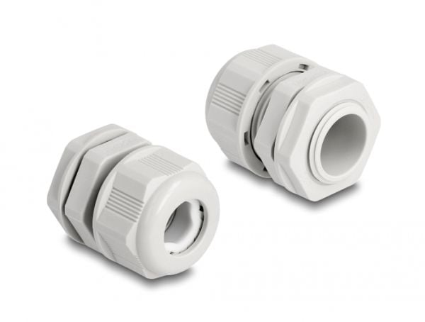 DeLOCK 60472, Harmaa, Polyamidi, 2 kpl, M20, 9 mm, 3 cm