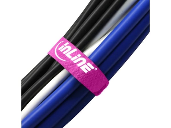 InLine 59945X, Vaaleanpunainen, 200 mm, 20 mm, 10 kpl