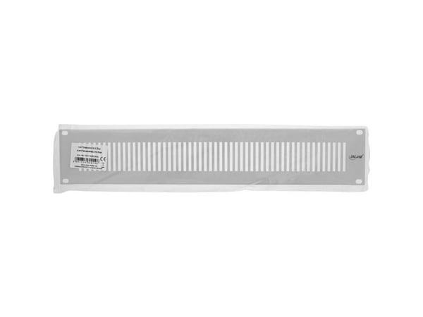 InLine 19111I, Blind panel, SPCC, Stål, Grå, 362 g