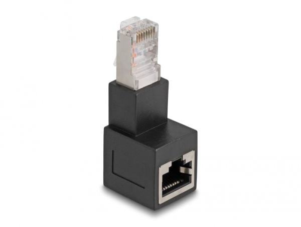 Delock - Modulinnlegg - 90° downwards angle - CAT 6/6a - RJ-45