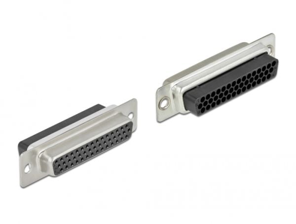 Delock - Nettverksadapter - RJ-45 (hunn) til DB-44 (hunn) - tommelskruer - beige