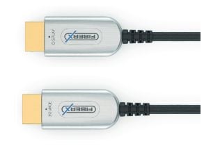 FiberX FX-I350-007, 7 m, HDMI Type A (vakio), HDMI Type A (vakio), 18 Gbit/s, musta, hopea
