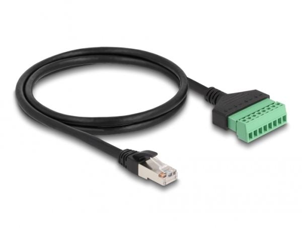 DeLOCK 65977, 1 m, Cat6, U/UTP (UTP), RJ-45