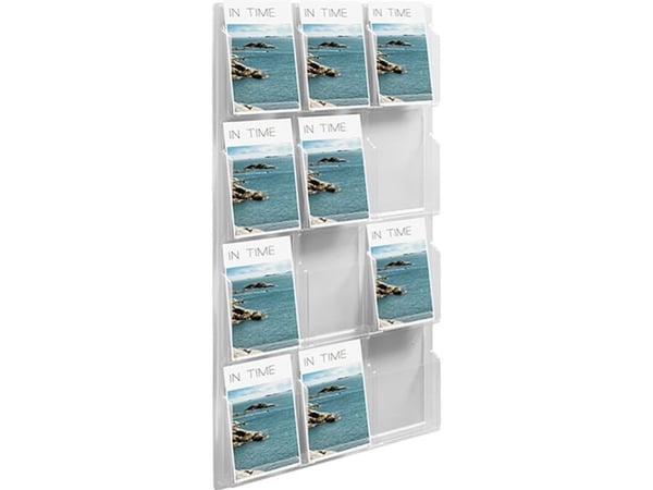 Helit H6259702, Väggmonterad, Transparent, Akryl, 767 mm, 52 mm, 1260 mm