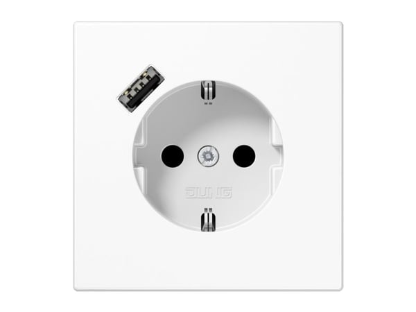 JUNG LS1520-18AWW, Tyyppi F, 5 - 35 °C, Muovi, IP20, 16 A, 50/60 Hz