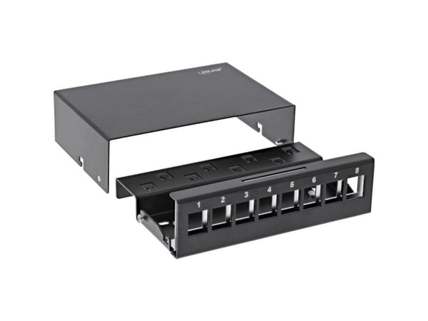 InLine 76268S, Svart, -40 - 70 °C, -40 - 70 °C, 113 x 160 x 45 mm, 113 mm, 45 mm