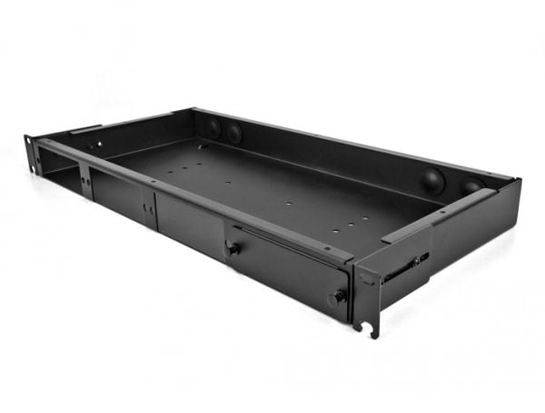 Delock - Fiberoptisk täckpanel - svart