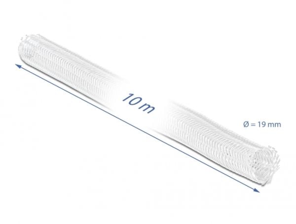 DeLOCK 20819, Valkoinen, Polyesteri, -40 - 125 °C, 1 kpl