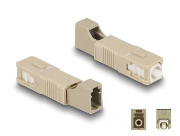 DeLOCK 87942, LC/SC, Beige, Muovi, 9,5 mm, 45,9 mm, 8,9 mm