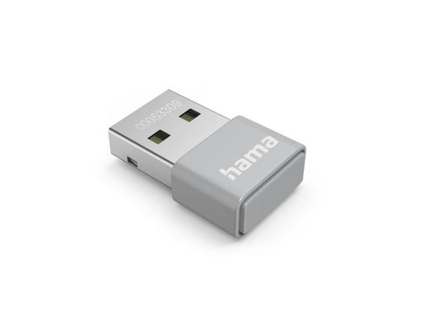 Hama 00053309, Trådløs, USB, WLAN, 150 Mbit/s, Grå