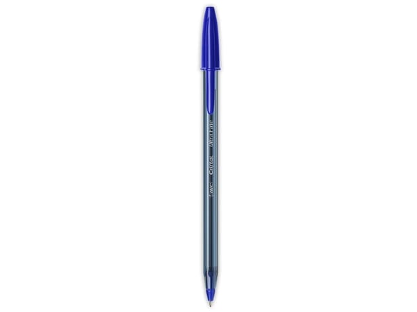 BIC Cristal Exact, Klipsi, Kuulakärkikynä, Sininen, 20 kpl, Erittäin hieno