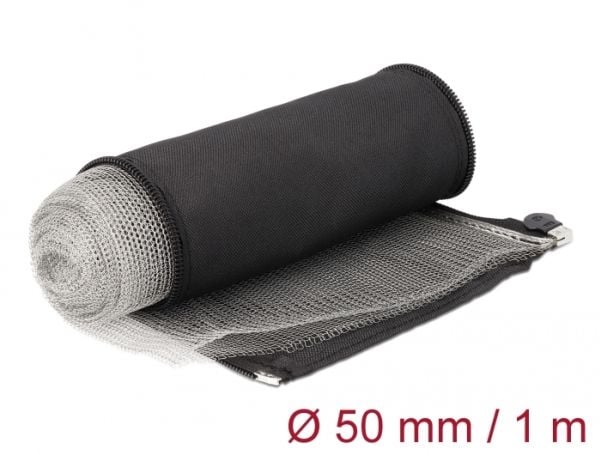 DeLOCK 20849, Musta, Kupari, Polyesteri, 1 kpl, 5 cm, 100 cm