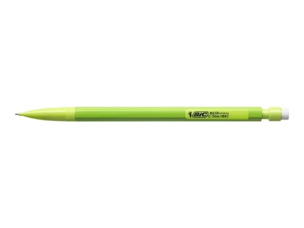 BIC Ecolutions Matic 0.7, Muovi, Harmaa, HB, 0,7 mm, 10000 m, 9 cm
