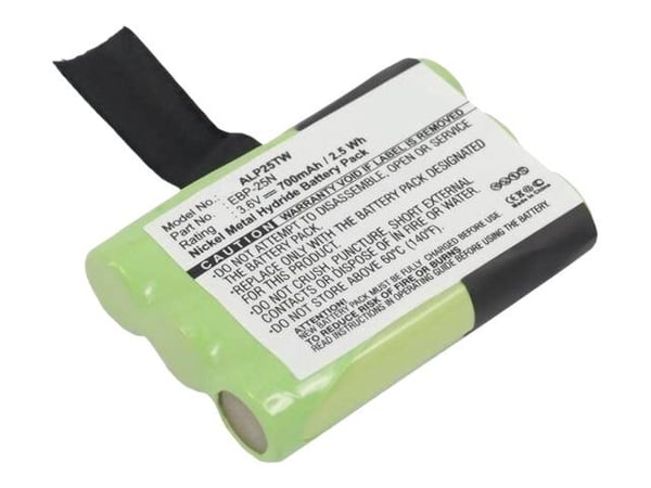 CoreParts MBXTWR-BA0006, Akku, Alinco, DJ-S41, DJ-SR1, PMR446, vihreä, nikkeli-metallihydridi (NiMH), 700 mAh