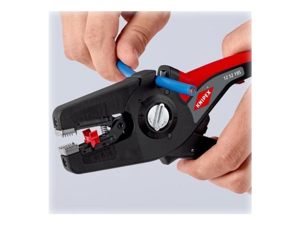 Knipex PreciStrip16, 180 g, Musta, Punainen