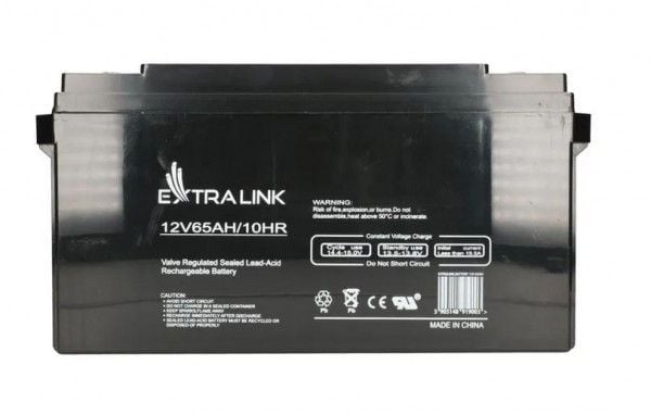 Extralink AGM 12V 65Ah | Akkumulator | bezobsługowy
