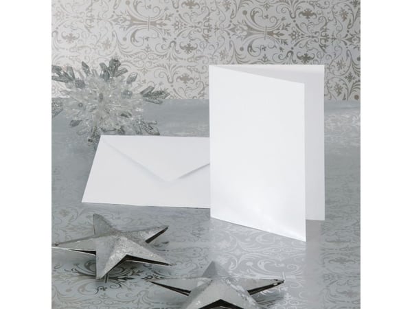 Sigel DP061, DL (110 x 220 mm), Hvit, Papir, 100 g/m², 50 stykker