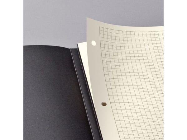 Sigel CONCEPTUM, Musta, A4, 120 arkkia, 80 g/m², Neliöpaperi, Pehmeä etukansi ja kova takakansi