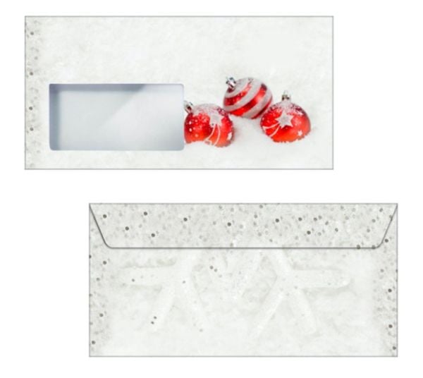 Sigel DU247, DL (110 x 220 mm), Rød, 90 g/m², 110 mm, 220 mm, 50 stykker