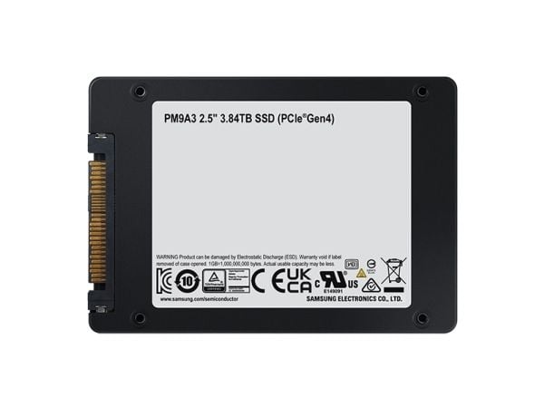 Samsung PM9A3 3840 GB - PCIe/6900 MBs Luettu ( MZ-QL23T800 )