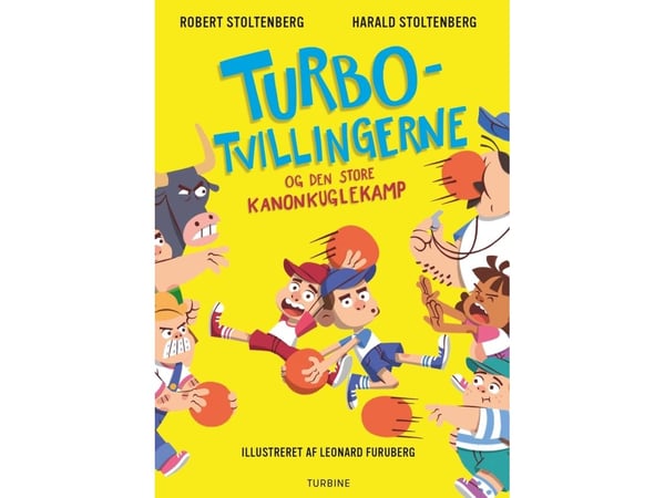 Turbotvillingene og den store kanonkullekampen | Harald Stoltenberg og Robert Stoltenberg | Språk: Dansk