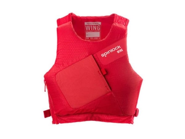 Spinlock Wing seglar-/räddningsväst röd strl. S (1)