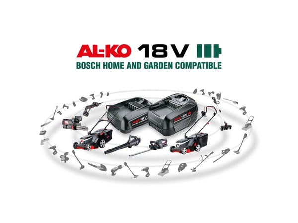 AL-KO Hækkeklipper HT 1845 inkl. batteri og lader Motor:Li-ion 2,5 Ah / 18 V (maks. 20 V)