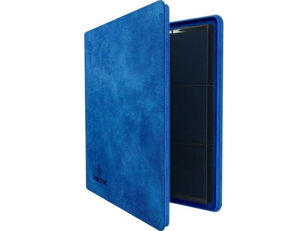 GameGenic Zip-Up Album 24-Pocket Blue