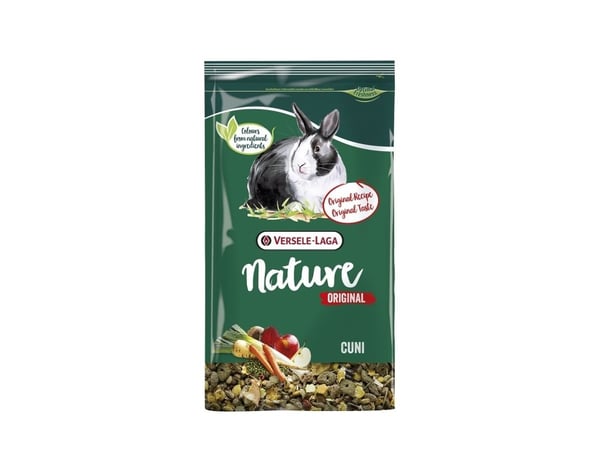 VERSELE LAGA Nature Original Cuni - Foder til miniaturekaniner - 2,5 kg