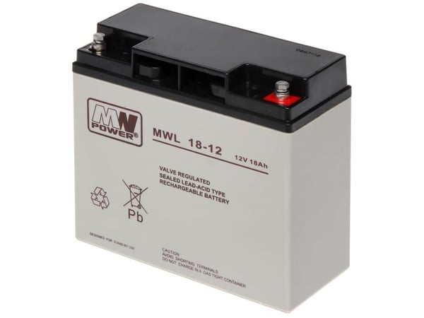 Mpl Power Elektro Mw Galia MW Galia 12V / 18AH- MWL batteri