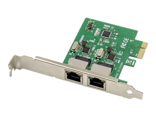 MicroConnect - Nettverksadapter - PCI Express x1 - Gigabit Ethernet x 2