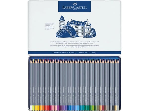 Faber-Castell GOLDFABER - Fargeblyant - assorterte farger (en pakke 36)