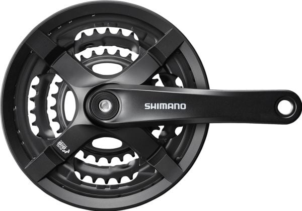 Shimano FC-TY501 vevparti 175 mm 48/38/28T 6–8 år med kedjeskydd