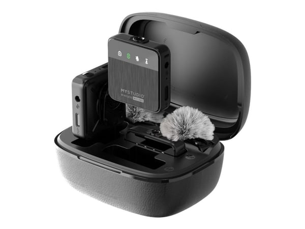 Easypix MyStudio Wireless MIC DUO - Mikrofonsystem - USB, 3,5 mm-jakk