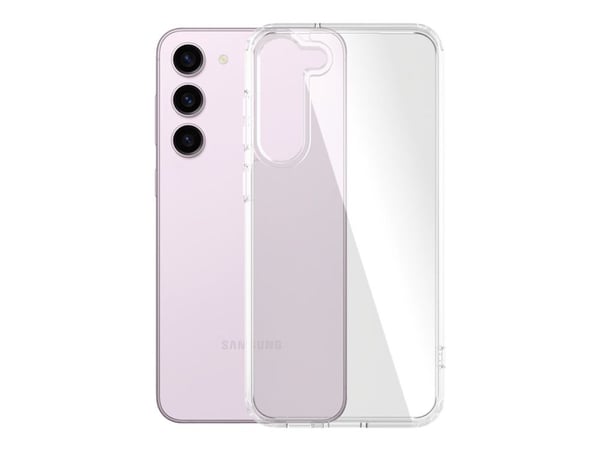 PanzerGlass HardCase - Clear Edition - baksidedeksel for mobiltelefon - termoplast-polyuretan (TPU) - gjennomsiktig - for Samsung Galaxy S23+