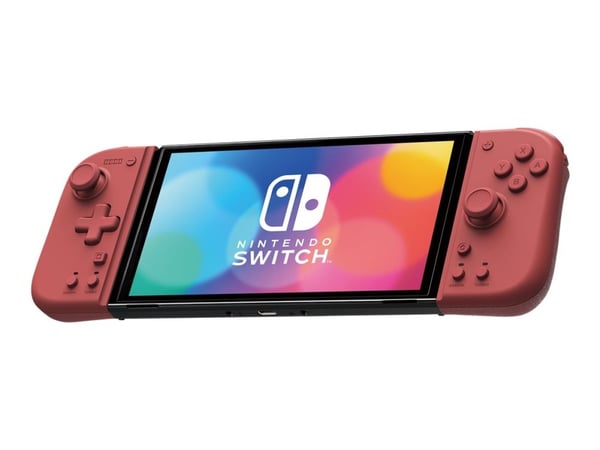 HORI Split Pad - Håndkonsoll - aprikosrød - for Nintendo Switch, Nintendo Switch OLED