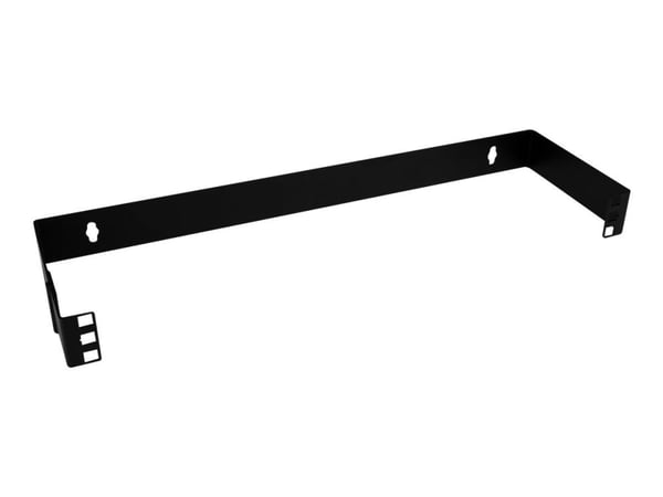 Startech 1U Hinged Wall Mount Patch Panel Bracket - 4 inch Deep - 19" Patch Panel Swing Rack for Shallow Network Equipment- 17lbs (WALLMOUNTH1) - V...