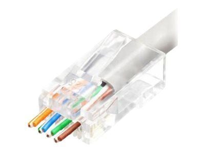 Lanview LVN125305, RJ45, Läpinäkyvä, Uros, Suora, Cat6, U/UTP (UTP)