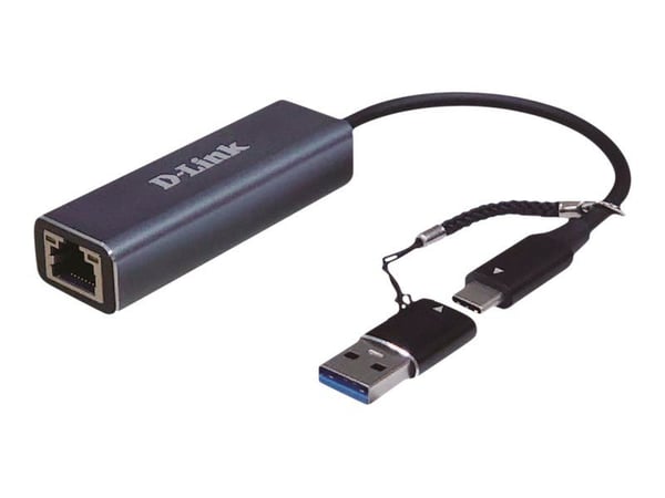 D-Link DUB-2315 - Nettverksadapter - USB-C / Thunderbolt 3 - 2.5GBase-T x 1