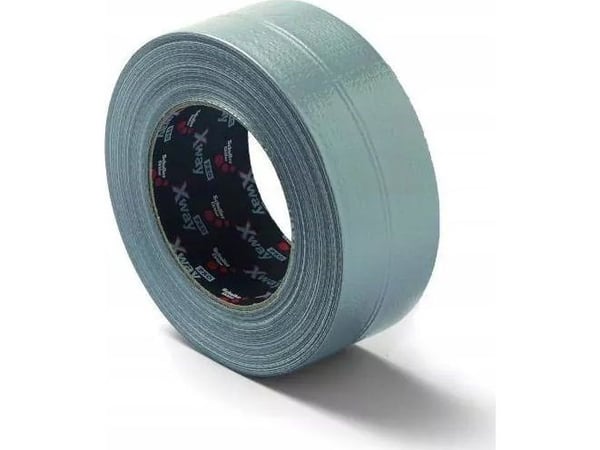 „Schuller Ehklar“ häft-/tejptape 4,8 cm, X-WAY PRO, 50 m, extra stark lim, silver, „Schuller Eh“, transparent