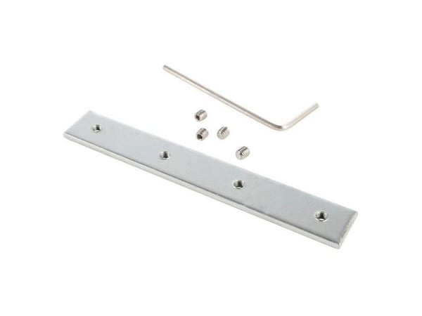 Deko Light 987025 rilleskrue / lengdeforbinder Nutenstein / lengdeforbindelser metall (B x H x D) 12 x 2 x 80 mm 1 stk