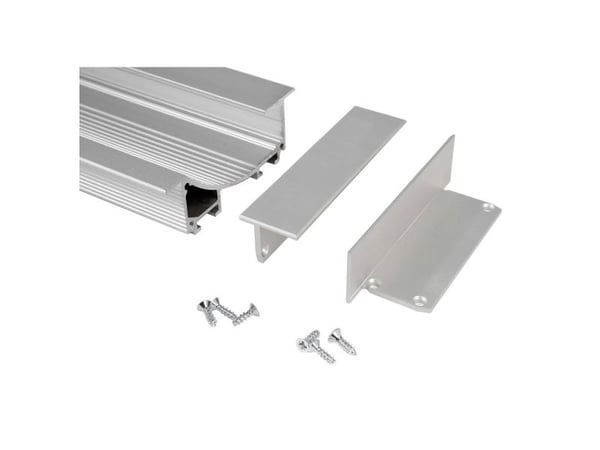 Deko Light 978252 endekappesett P-EL-02-12 i aluminium, 1 stk