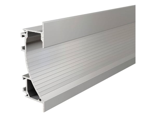 Deko Light 975491 EL-02-12 profil for mørtelfritt elementbygg aluminium (B x H x D) 25.50 x 75 x 2000 mm (2 m)