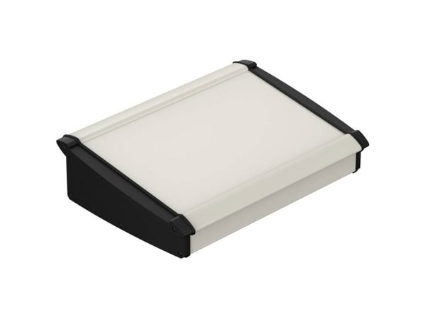 Bopla Alu-Topline ATPH-IP 2385-0300 SET Työpöytäkaappi 232,60 x 300 x 86,20 Alumiini, ABS Luonnonväri, Musta (RAL 9005) 1 kpl