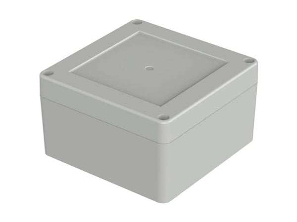Bopla Euromas X, XT 111106 7035 07511116 Elektroniikka kabinetti 105 x 105 x 60,10 ABS Gråhvid (RAL 7035) 1 kpl 1 kpl